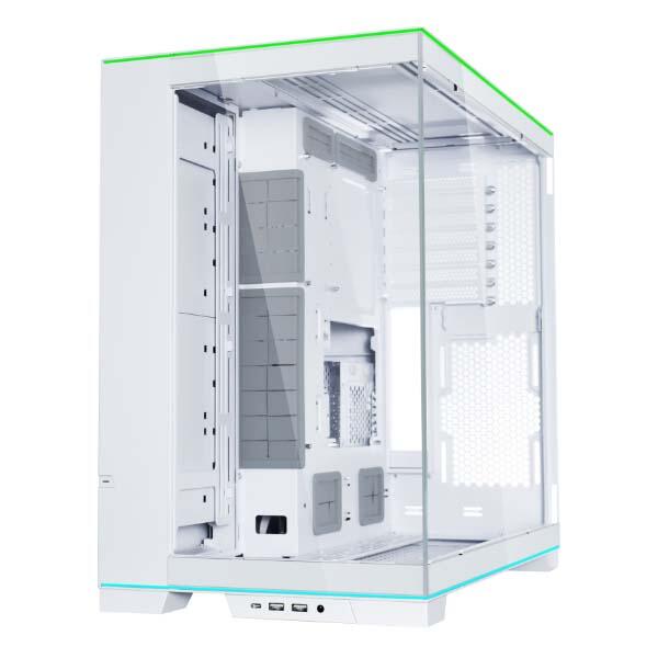 LIAN LI O11 DYNAMIC EVO RGB ATX Mid Tower Case - White  [FANS NOT INCLUDED] image 1