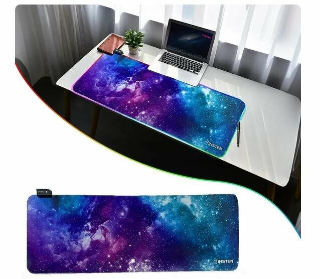 INSTEN RGB GAMING MOUSE PAD COLOR 3XL image 1