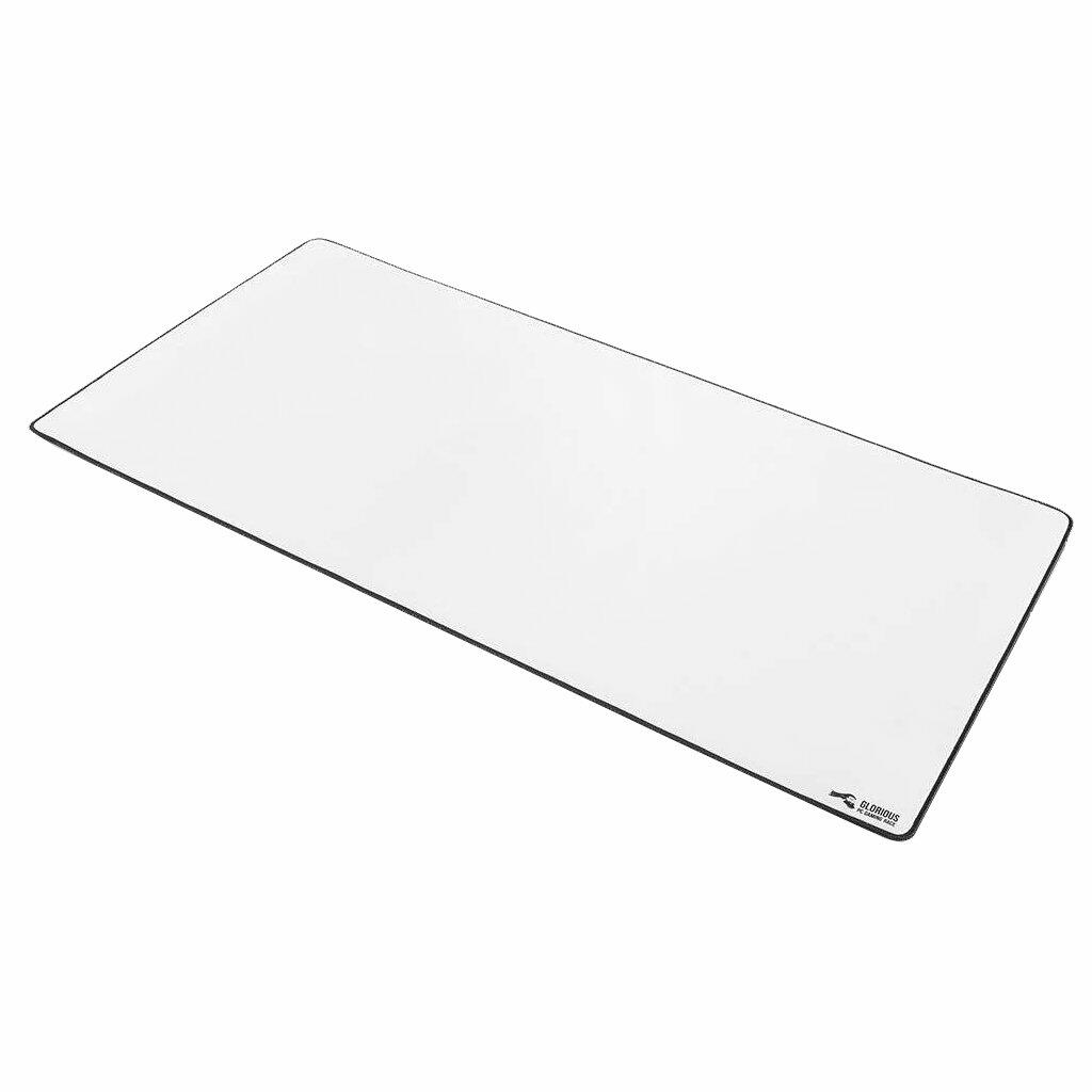 GLORIOUS XXL EXTENDED GAMING MOUSE PAD-18x36-WHITE EDITION image 1