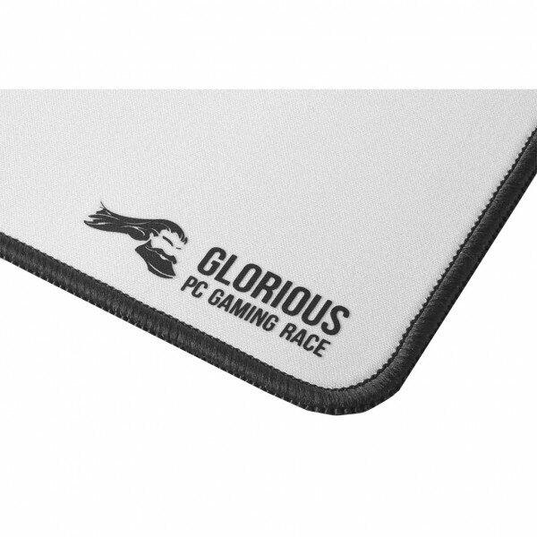 GLORIOUS XXL EXTENDED GAMING MOUSE PAD-18x36-WHITE EDITION image 2