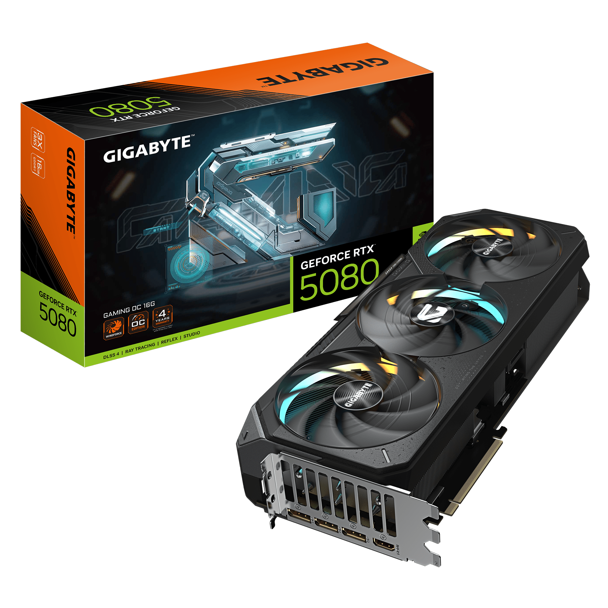 GIGABYTE GeForce RTX™ 5080 GAMING OC 16GB image 3