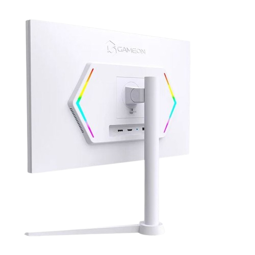 GAMEON GOA24FHD190IPS Artic Pro Series 24" FHD, 190 Hz, MPRT 0.5 ms, Fast IPS Gaming Monitor (Support PS5) - White image 3