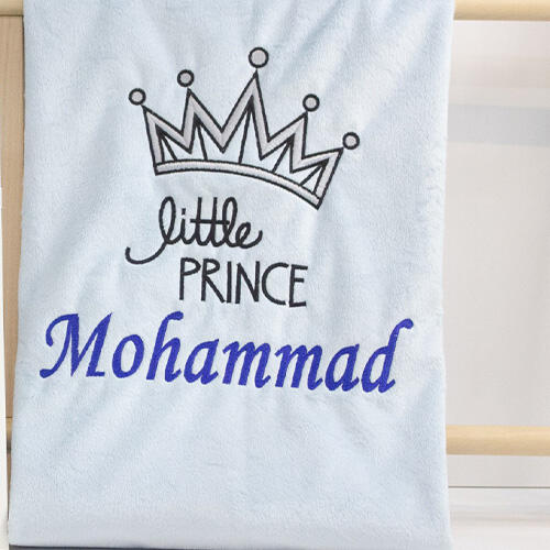 Little Prince & Princess Blanket (with name) image 0