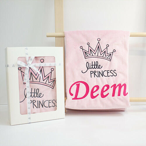 Little Prince & Princess Blanket (with name) image 3