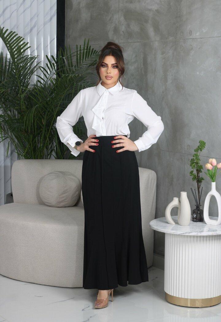 تنورة ربع كلوش image 1