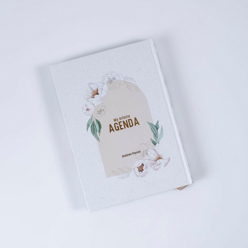 Undated Agenda Floral image 0