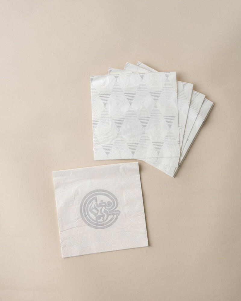 Ramadan Napkins Beige / مناديل ورقية image 0