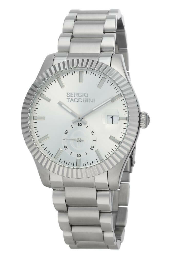Sergio Tacchini Steel Silver Men's Watch image 0