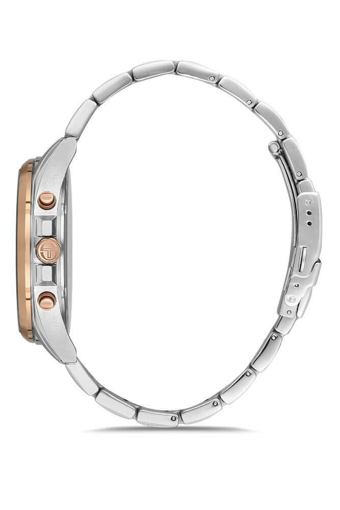 Sergio Tacchini Steel Chrono Two Tone Men's Watch image 1