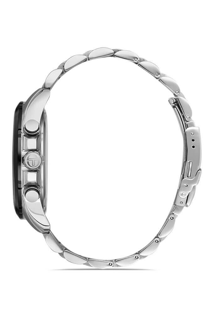 Sergio Tacchini Steel Chrono Silver Men's Watch image 1