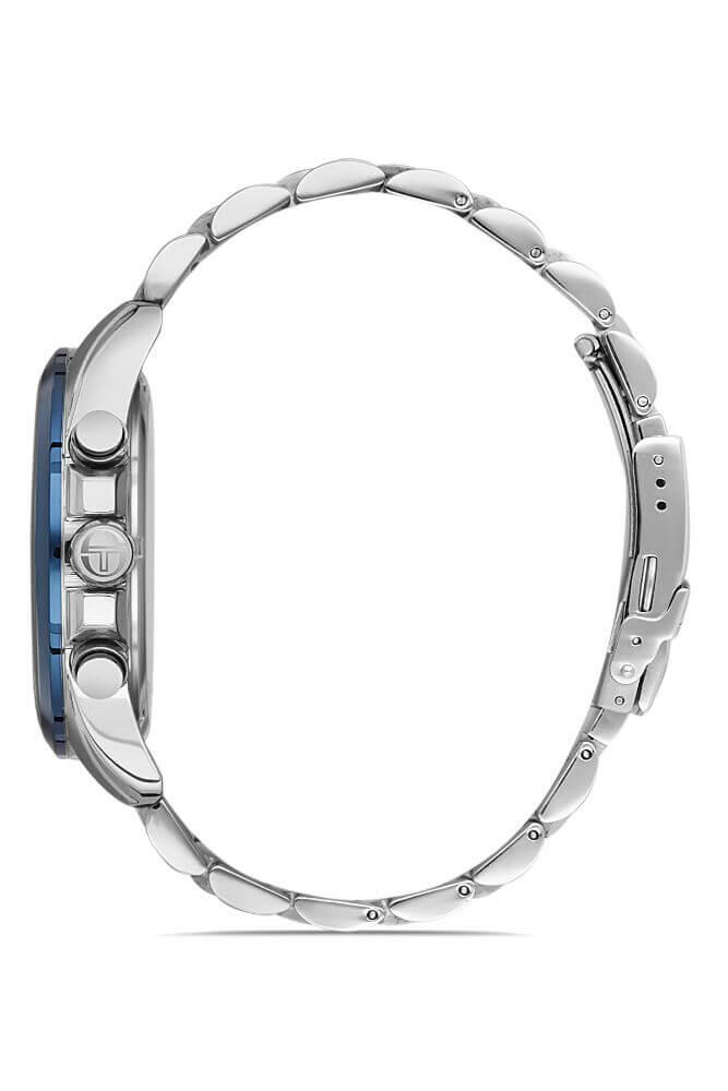 Sergio Tacchini Steel Chrono Silver Men's Watch image 1