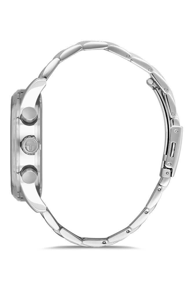Sergio Tacchini Steel Chrono Silver Men's Watch image 1