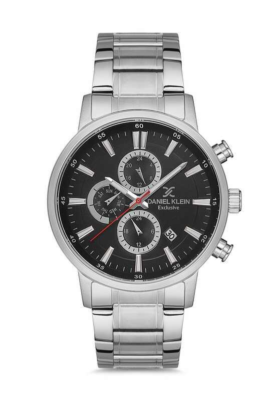 DANIEL KLEIN Steel Chrono Silver Men Watch image 0