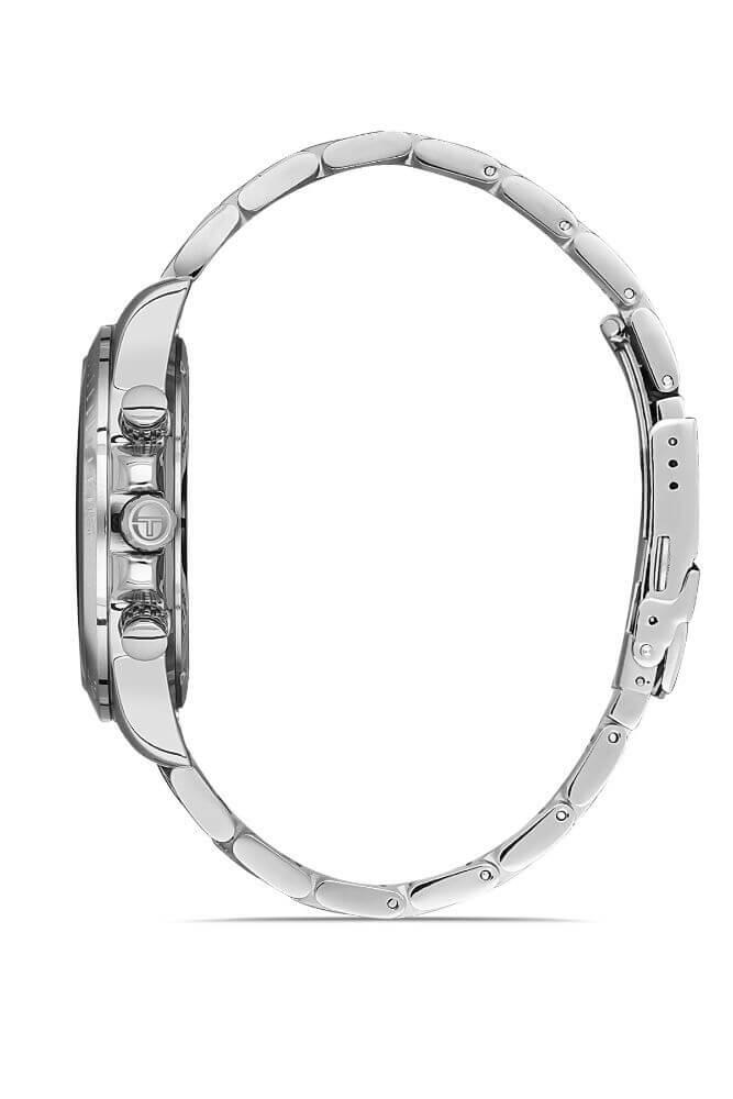 Sergio Tacchini Steel Chrono Silver Men's Watch image 1