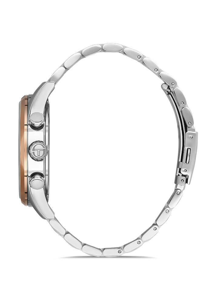 Sergio Tacchini Steel Chrono Two Tone Men's Watch image 1