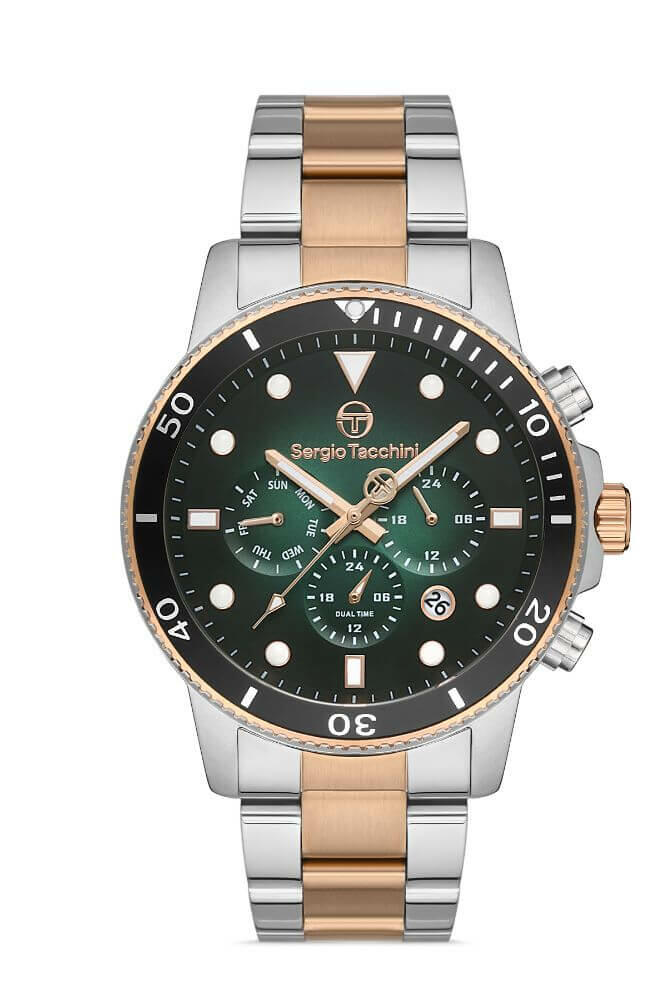 Sergio Tacchini Steel Two Tone Men's Watch image 0