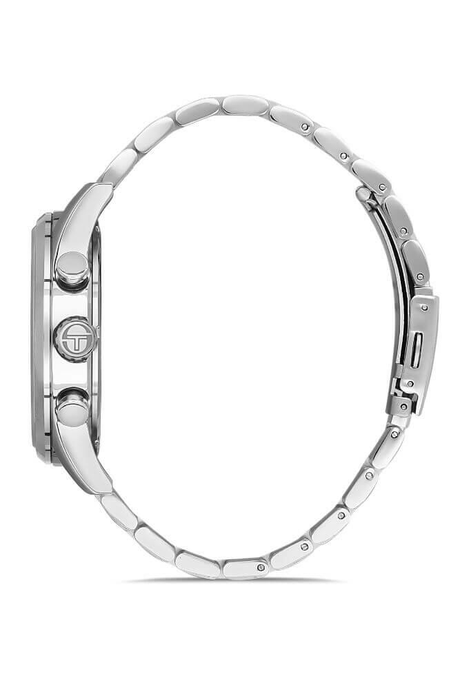 Sergio Tacchini Steel Chrono Silver Men's Watch image 1