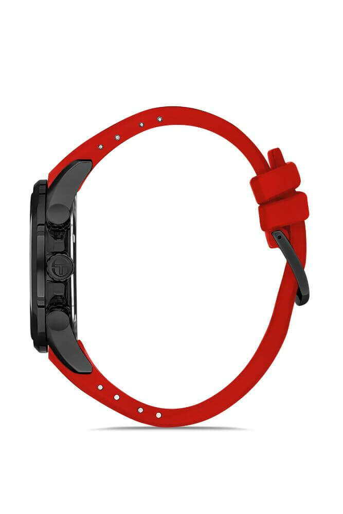 Sergio Tacchini Rubber Chrono red Men's Watch image 1