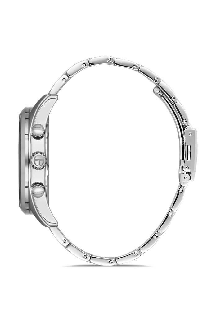 Sergio Tacchini Steel Chrono Silver Men's Watch image 1