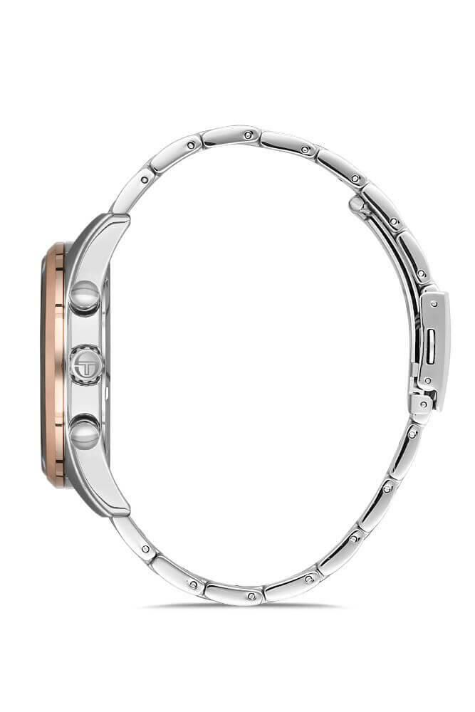 Sergio Tacchini Steel Chrono Two Tone Men's Watch image 1