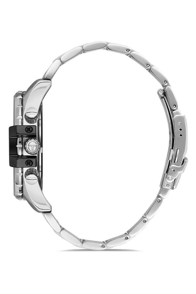 Sergio Tacchini Steel Chrono Silver Men's Watch image 1