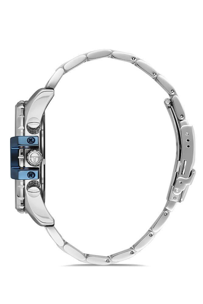 Sergio Tacchini Steel Chrono Silver Men's Watch image 1