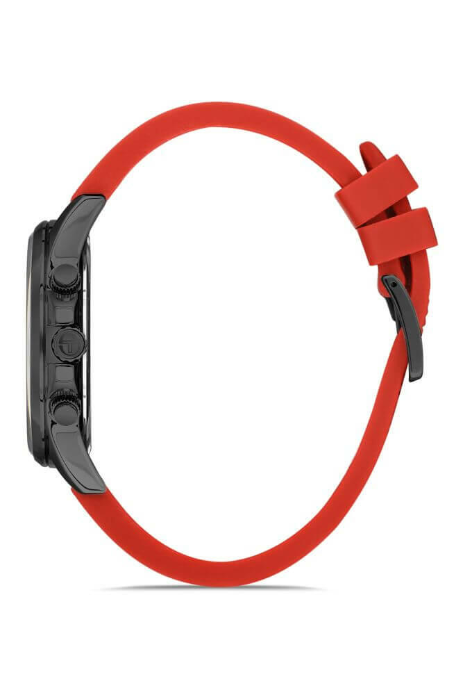 Sergio Tacchini Rubber Chrono red Men's Watch image 1