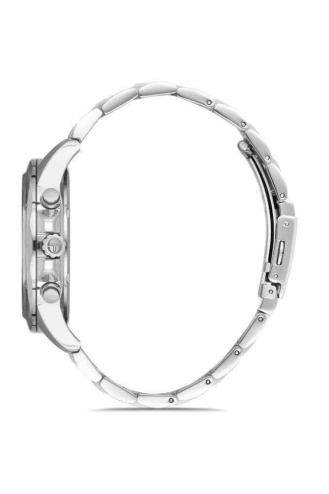 Sergio Tacchini Steel Chrono Silver Men's Watch image 1