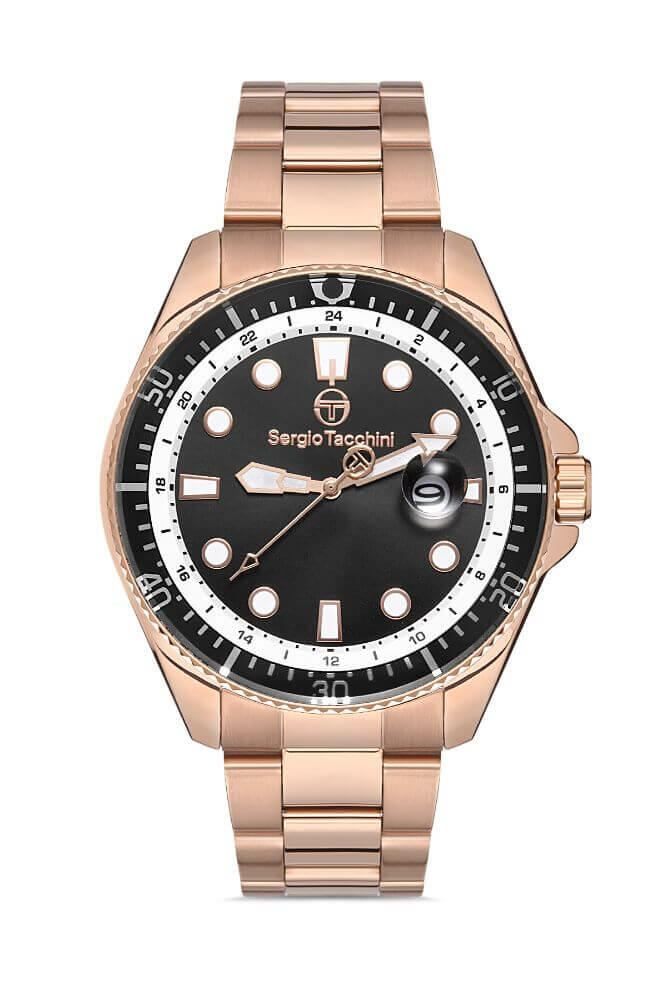 Sergio Tacchini Steel Rose Gold Men's Watch image 0