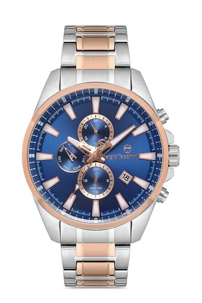 Sergio Tacchini Steel Chrono Two Tone Men's Watch image 0