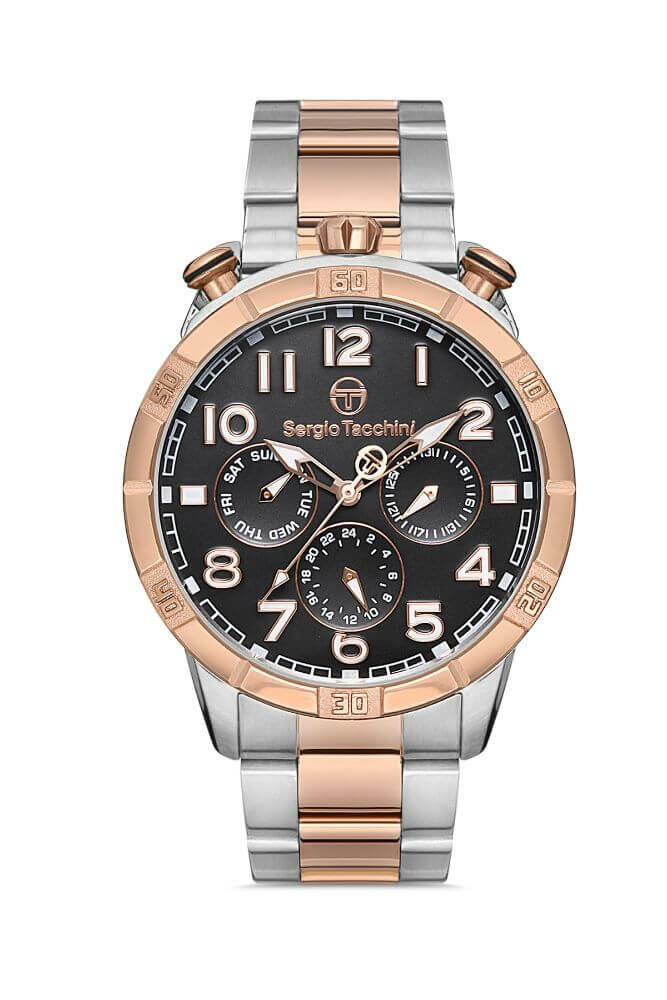 Sergio Tacchini Steel Chrono Two Tone Men's Watch image 0
