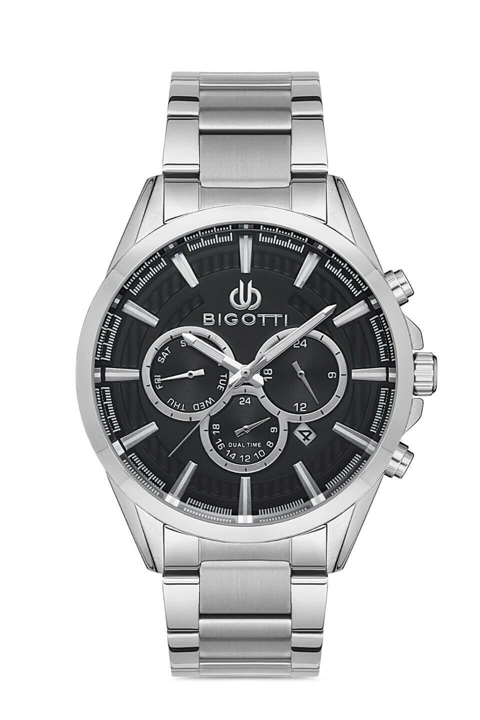 BIGOTTI Steel Chrono Silver Men's Watch image 0