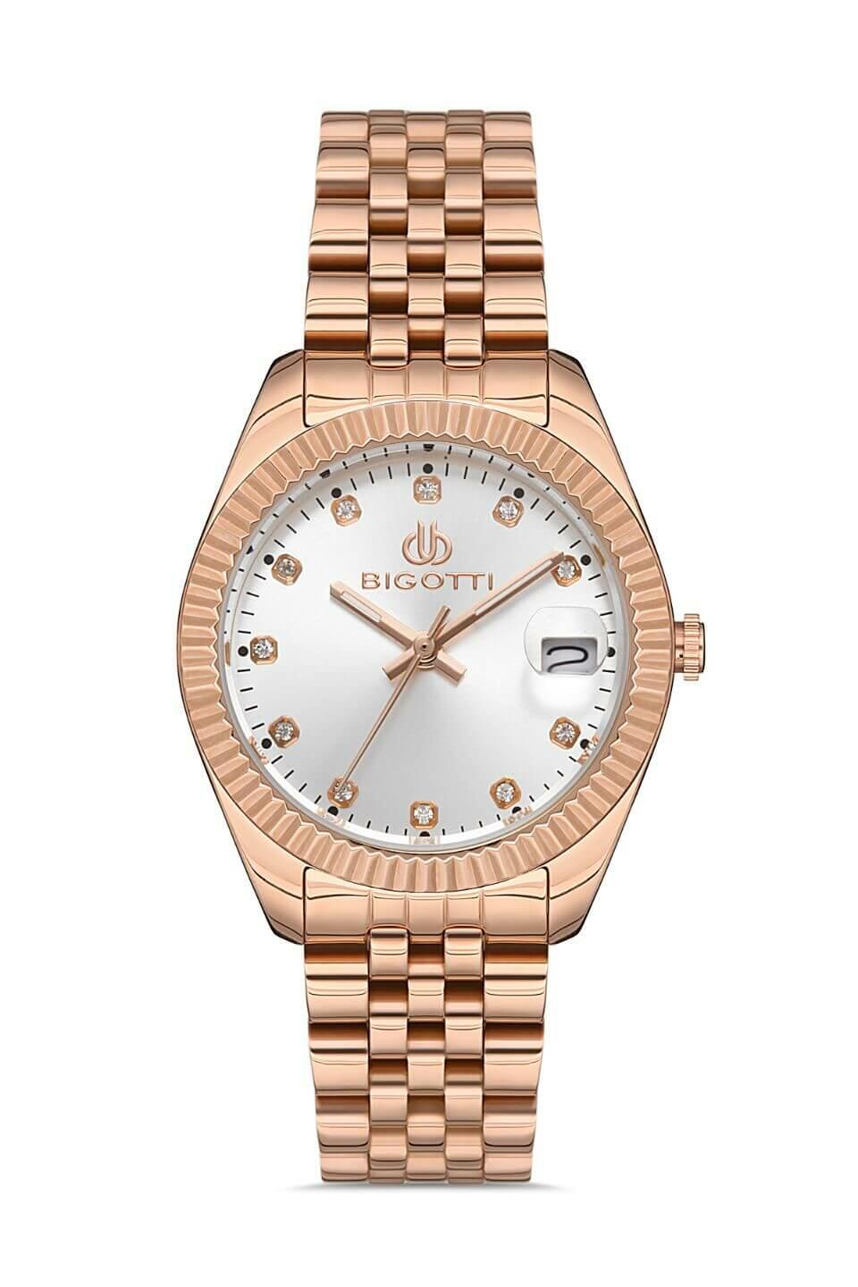 BIGOTTI Steel Rose Gold Women's Watch image 0
