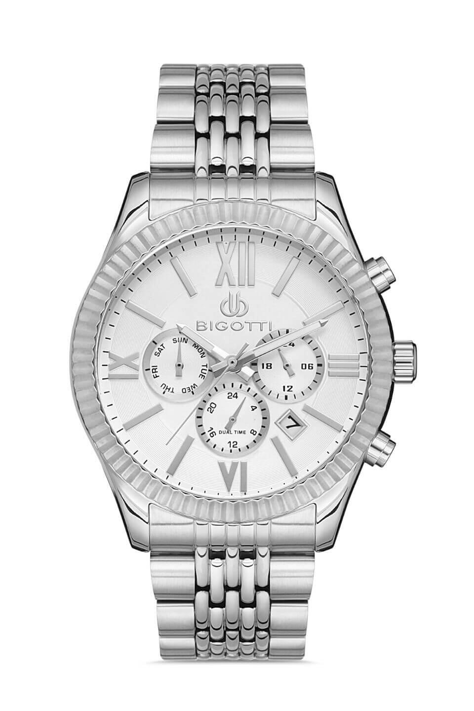 BIGOTTI Steel Chrono Silver Men&apos;s  Watch image 0
