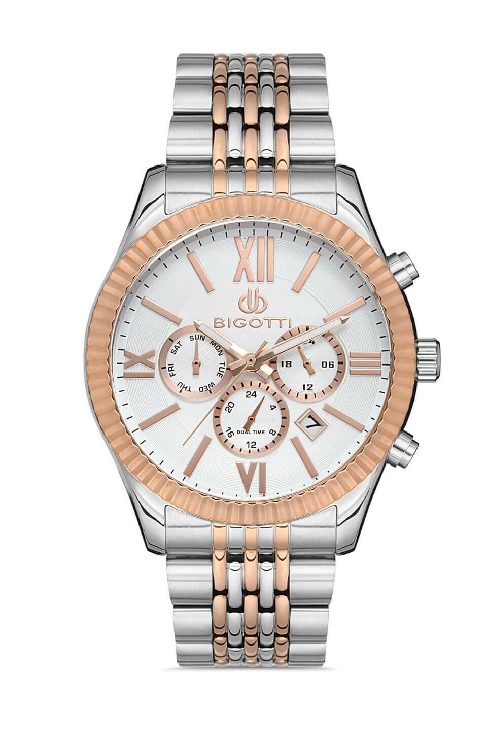 BIGOTTI Steel Chrono Two Tone Men&apos;s  Watch image 0