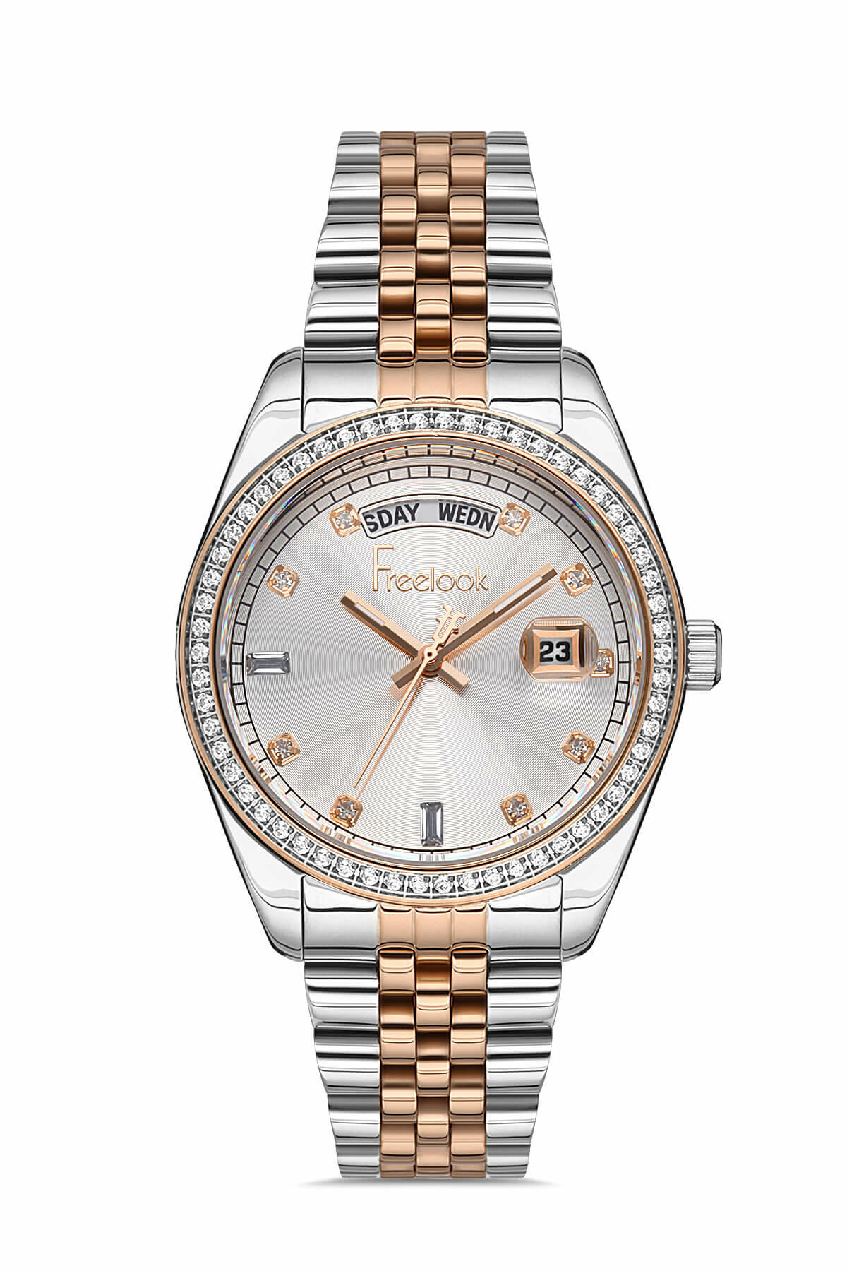 Free Look Steel White Women's Watch image 0