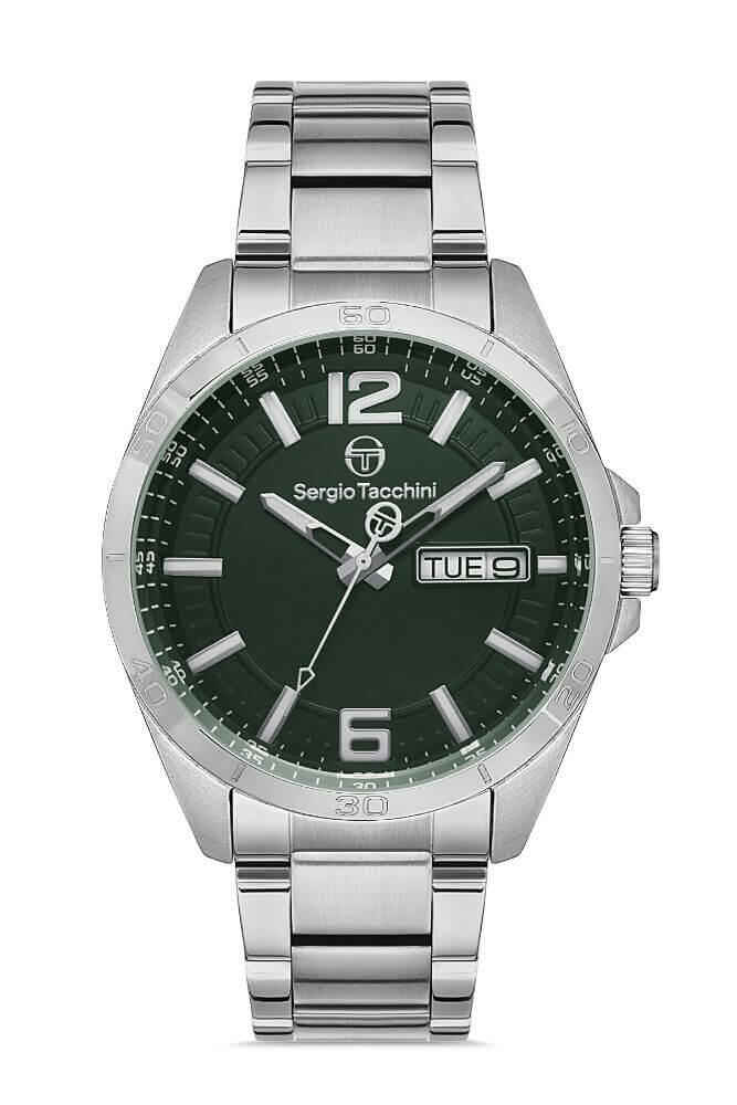 Sergio Tacchini Steel Silver Men's Watch image 0