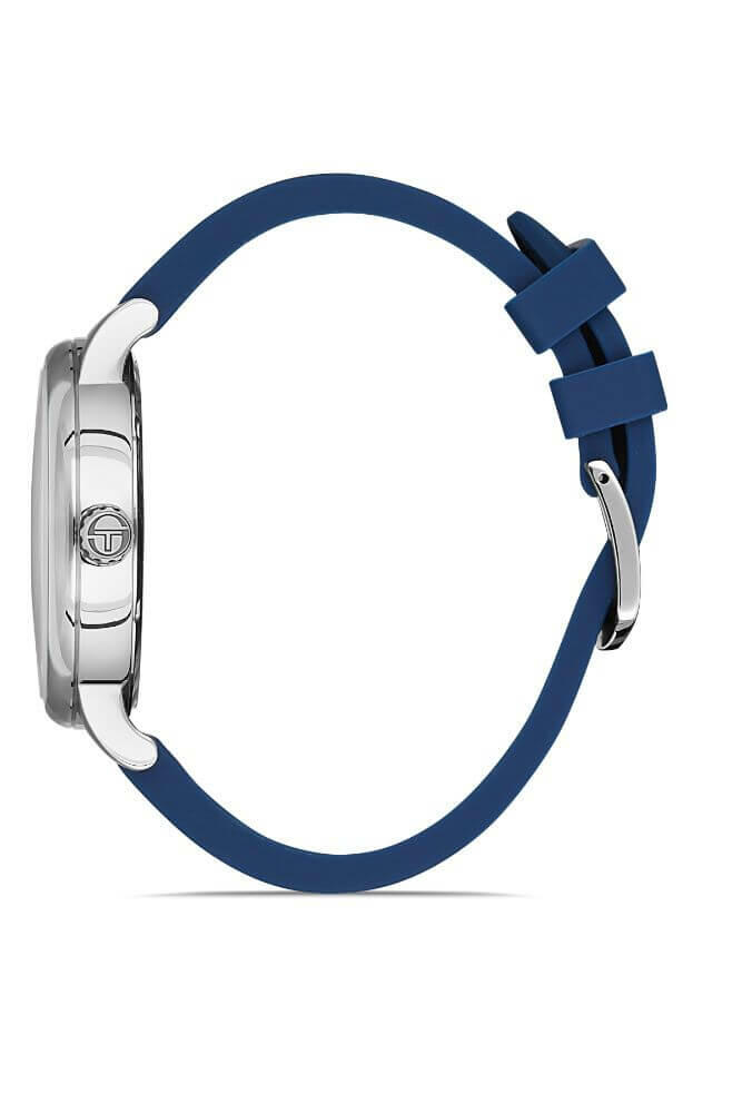Sergio Tacchini Rubber blue Men's Watch image 1