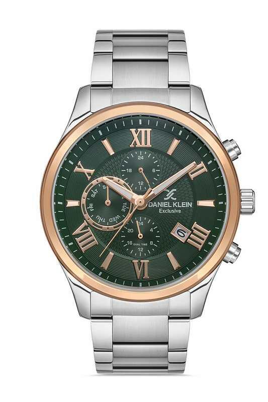 DANIEL KLEIN Steel Chrono Silver Men Watch image 0