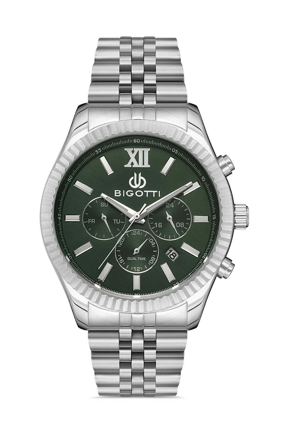 BIGOTTI Steel Chrono Silver Men's Watch image 0