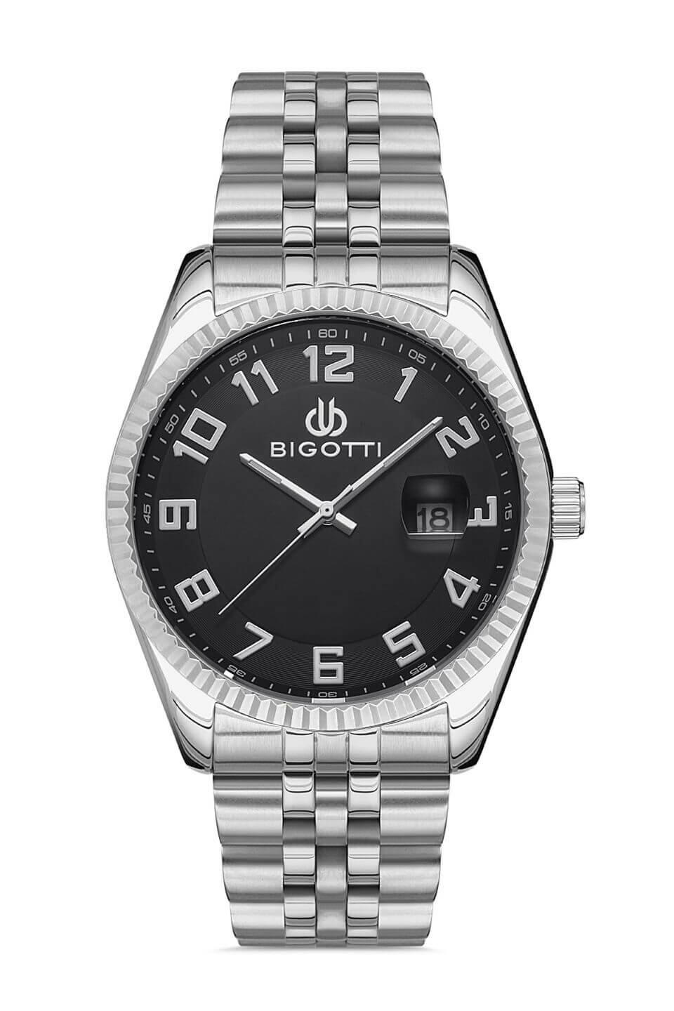 BIGOTTI Steel Silver Men's Watch image 0