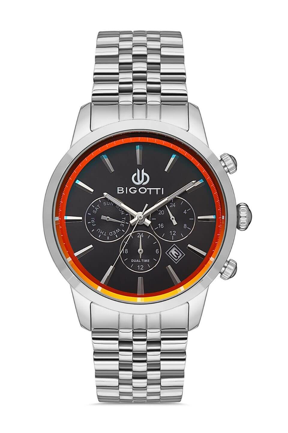 BIGOTTI Steel Chrono Silver Men's Watch image 0