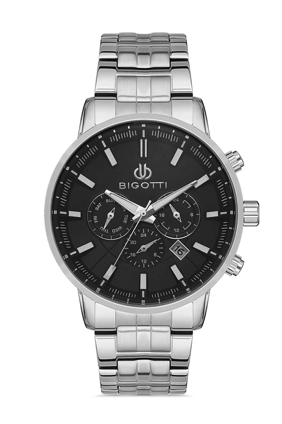 BIGOTTI Steel Chrono Silver Men's Watch image 0