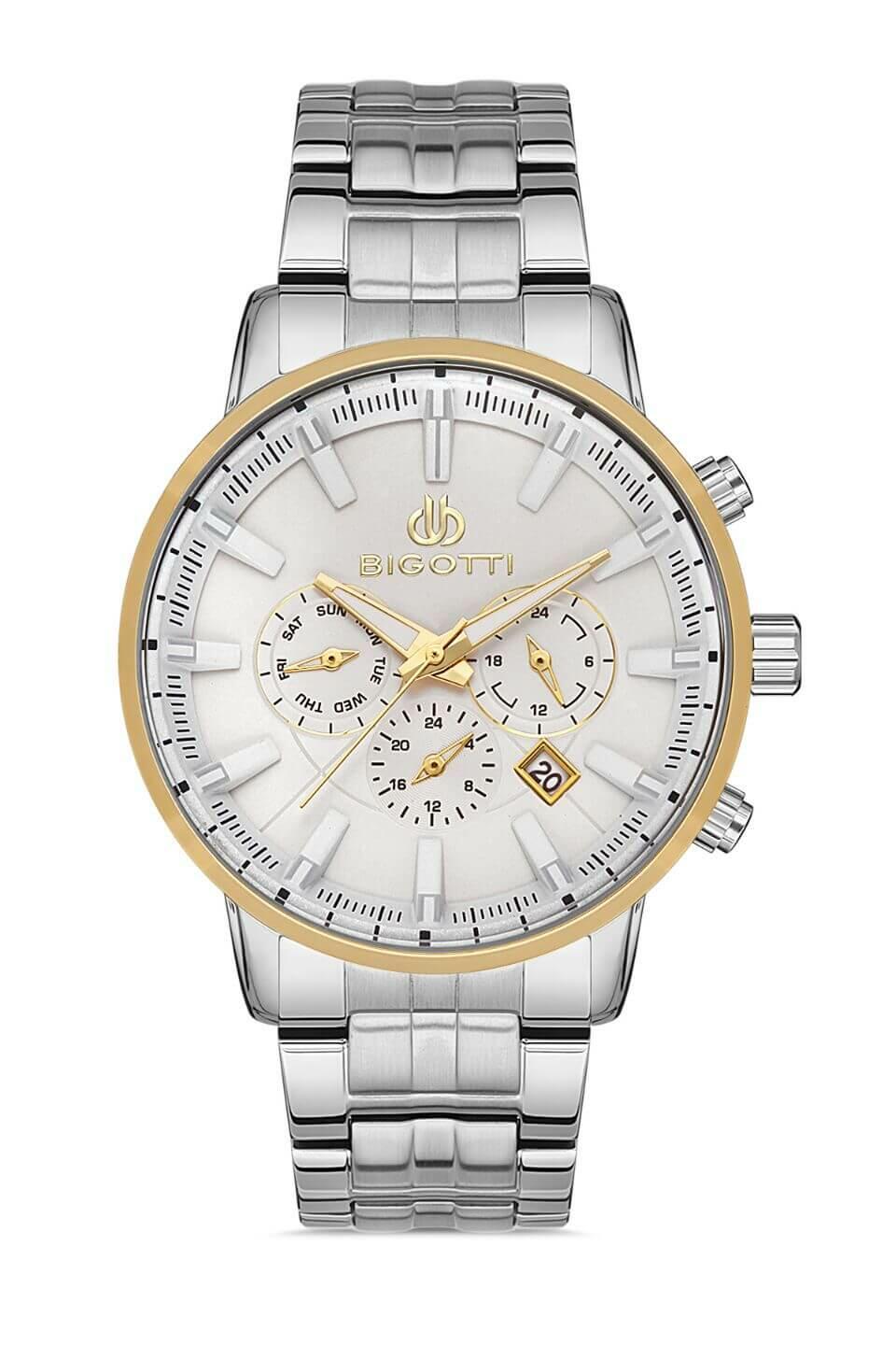 BIGOTTI Steel Chrono Silver Men's Watch image 0