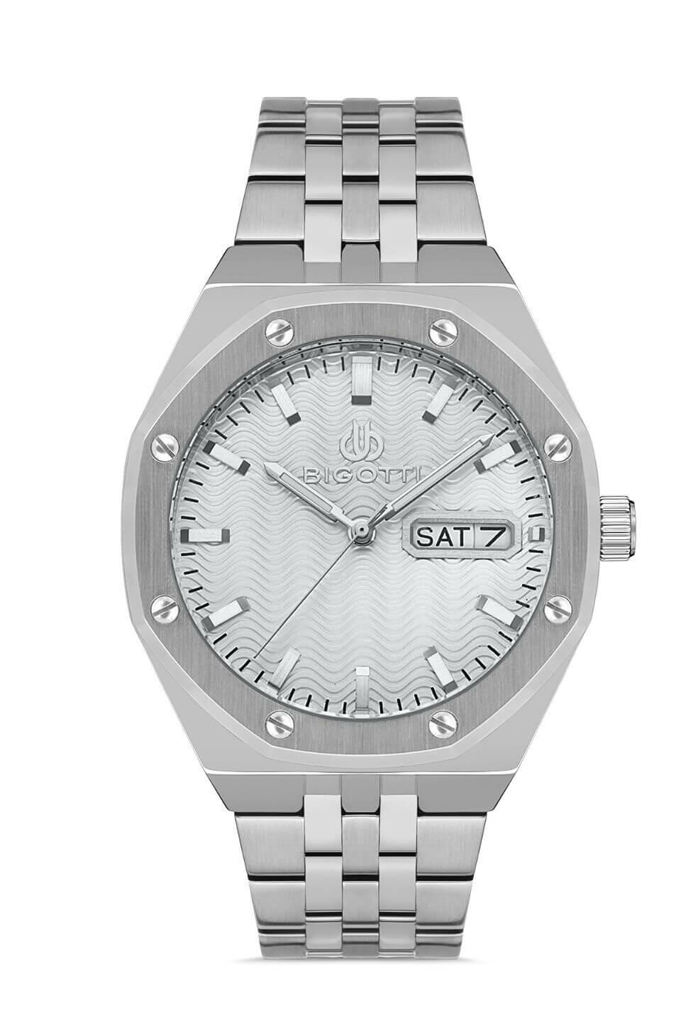 BIGOTTI Steel Silver Men's Watch image 0