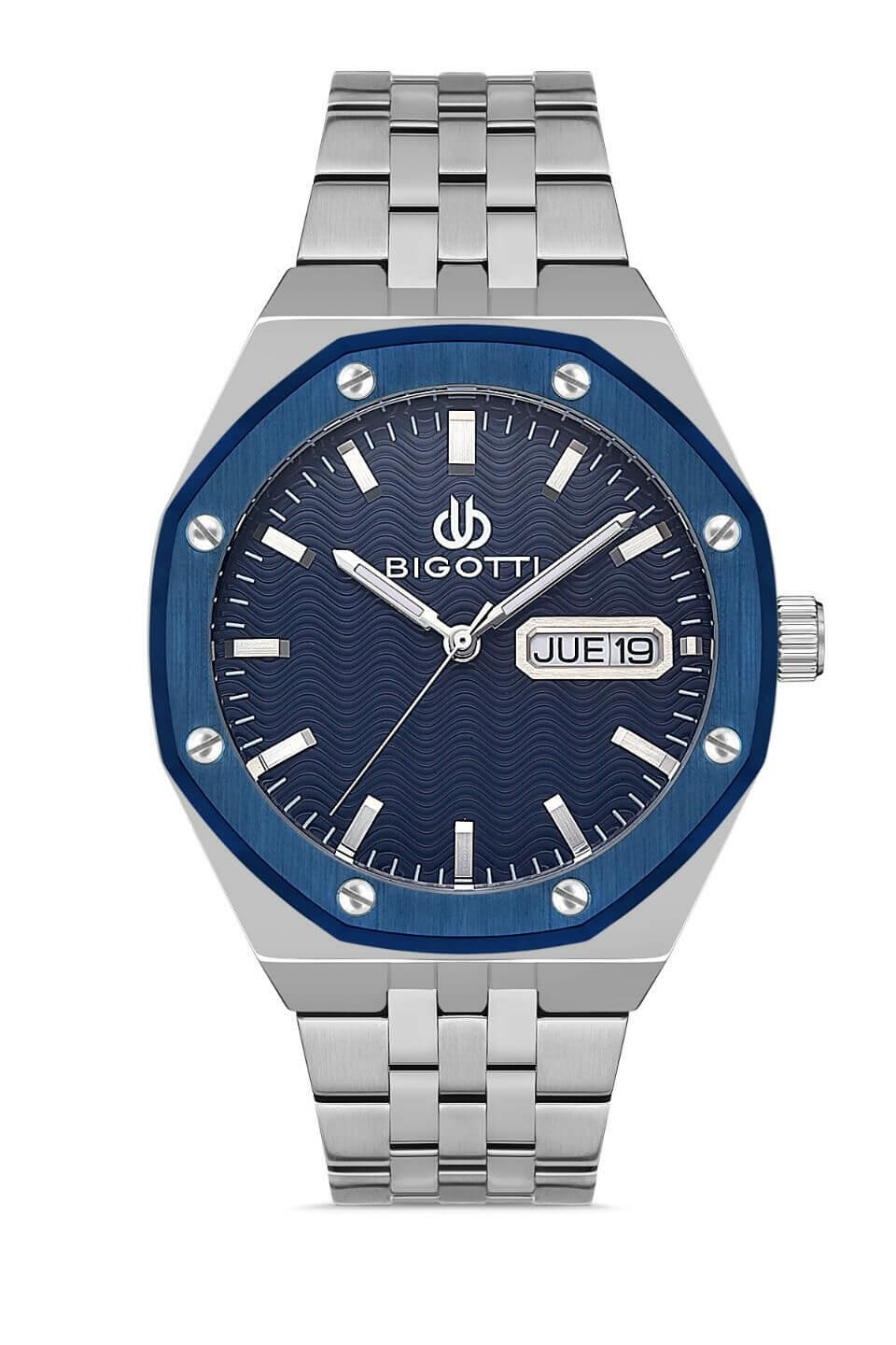 BIGOTTI Steel Silver Men's Watch image 0