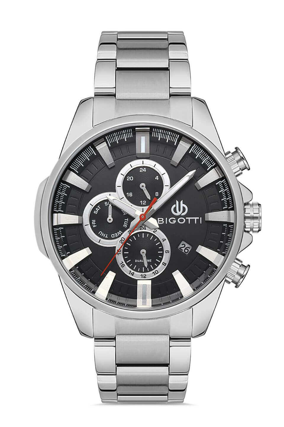 BIGOTTI Steel Chrono Silver Men's Watch image 0