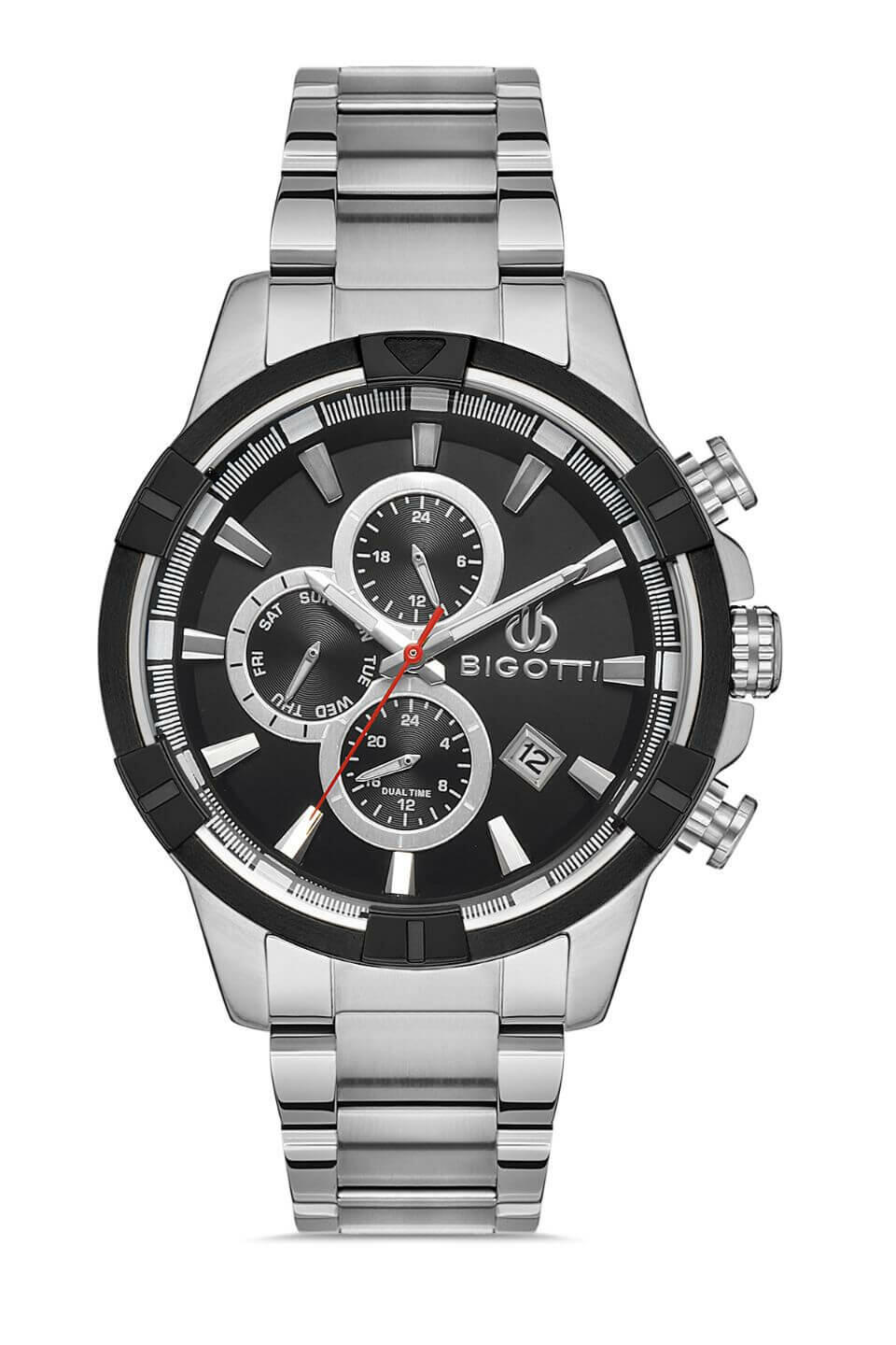 BIGOTTI Steel Chrono Silver Men's Watch image 0