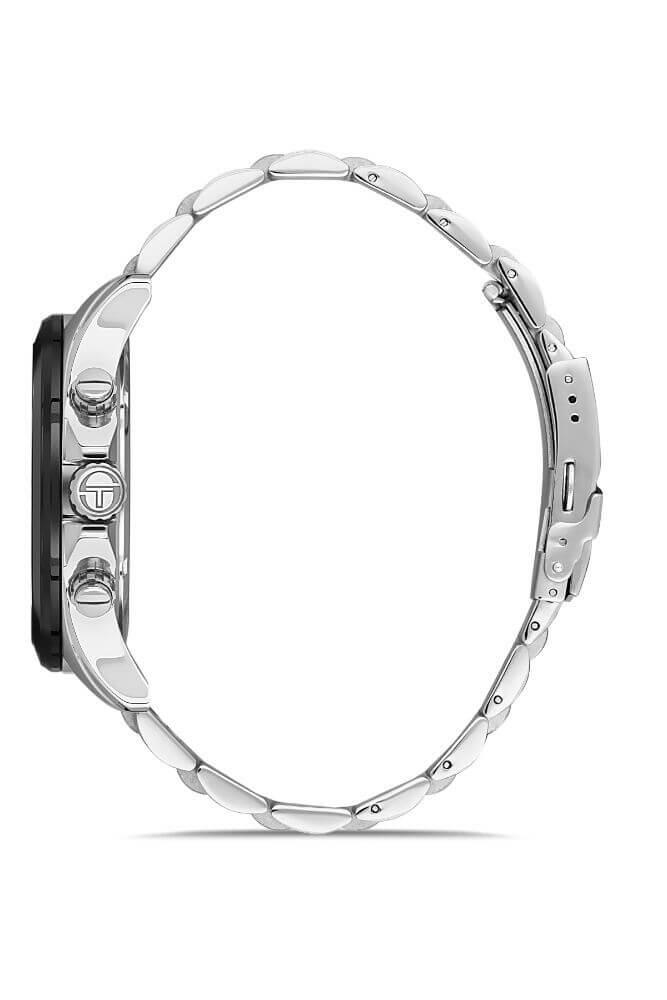 Sergio Tacchini Steel Chrono Silver Men's Watch image 1