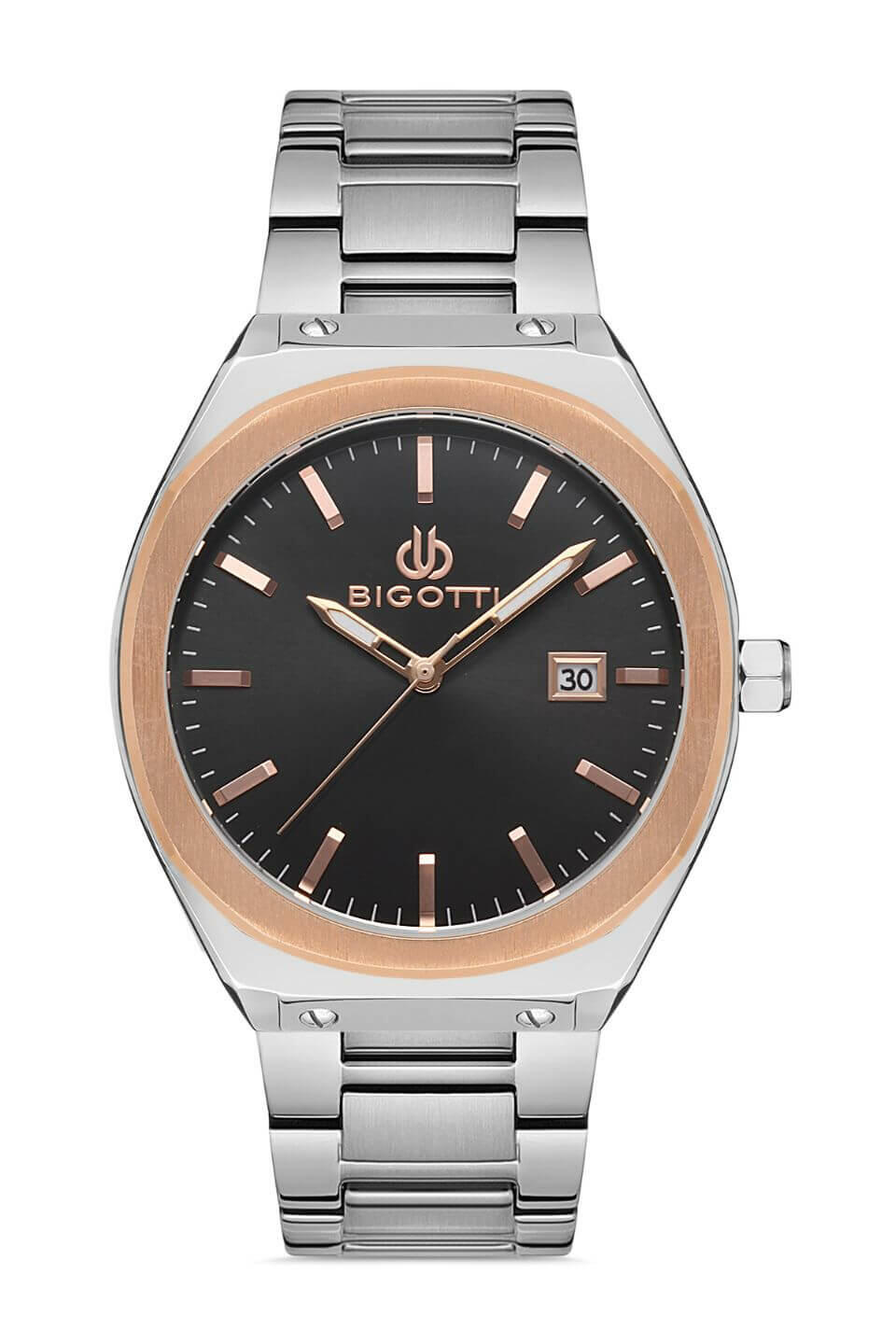 BIGOTTI Steel Silver Men's Watch image 0